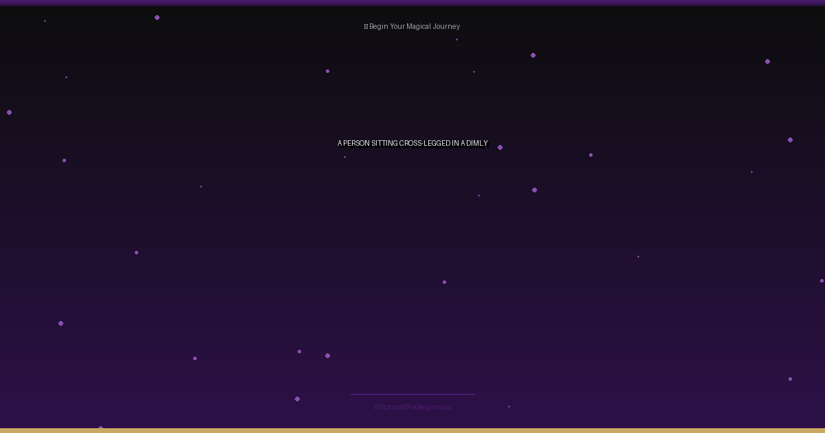 lunar eclipse meditation - A person sitting cross-legged in a dimly lit room, eyes closed, meditating with 