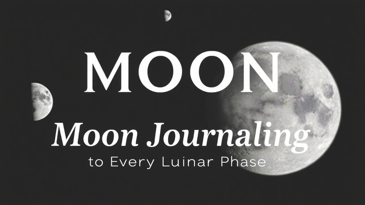 7 Moon Journaling Prompts for Each Lunar Phase: A Year’s Worth of Growth