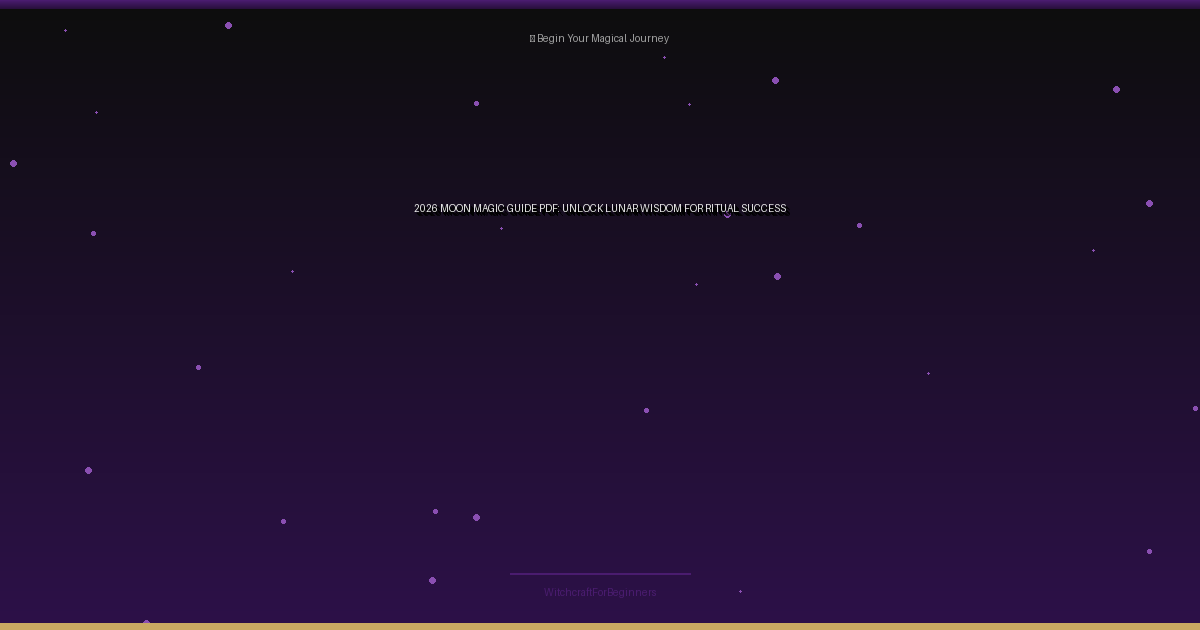 moon magic guide pdf