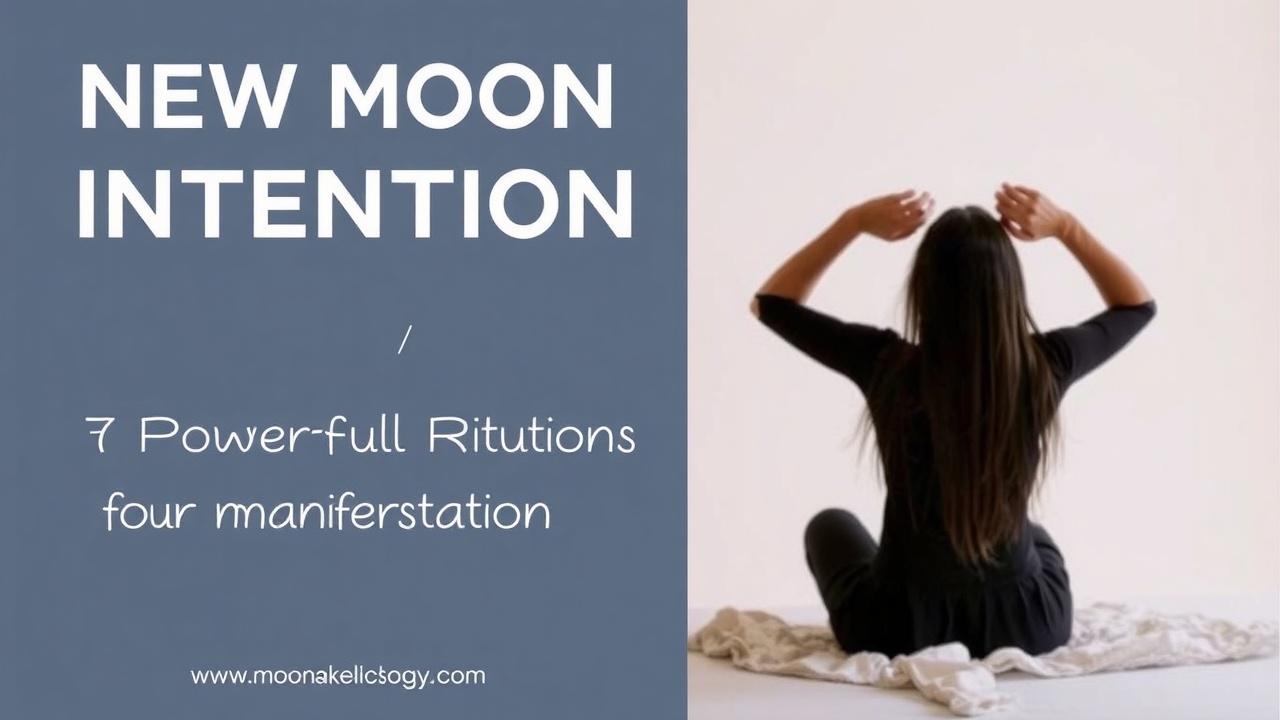 New moon intention setting 7 powerful rituals for manifestat
