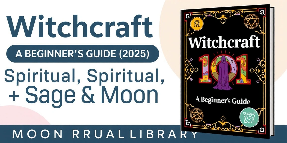 Witchcraft 101: A Beginner'S Guide (2025) - Sage & Moon - moonrituallibrary