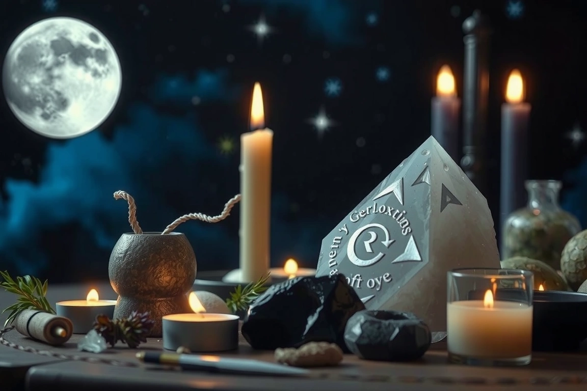 New Moon Pairing: Black Tourmaline + Selenite — 9 Crystal Pairings for Each Moon Phase, According to Lunar Magic Experts