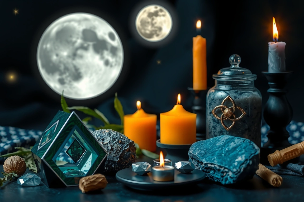 First Quarter Moon Pairing: Tiger’s Eye + Hematite — 9 Crystal Pairings for Each Moon Phase, According to Lunar Magic Experts
