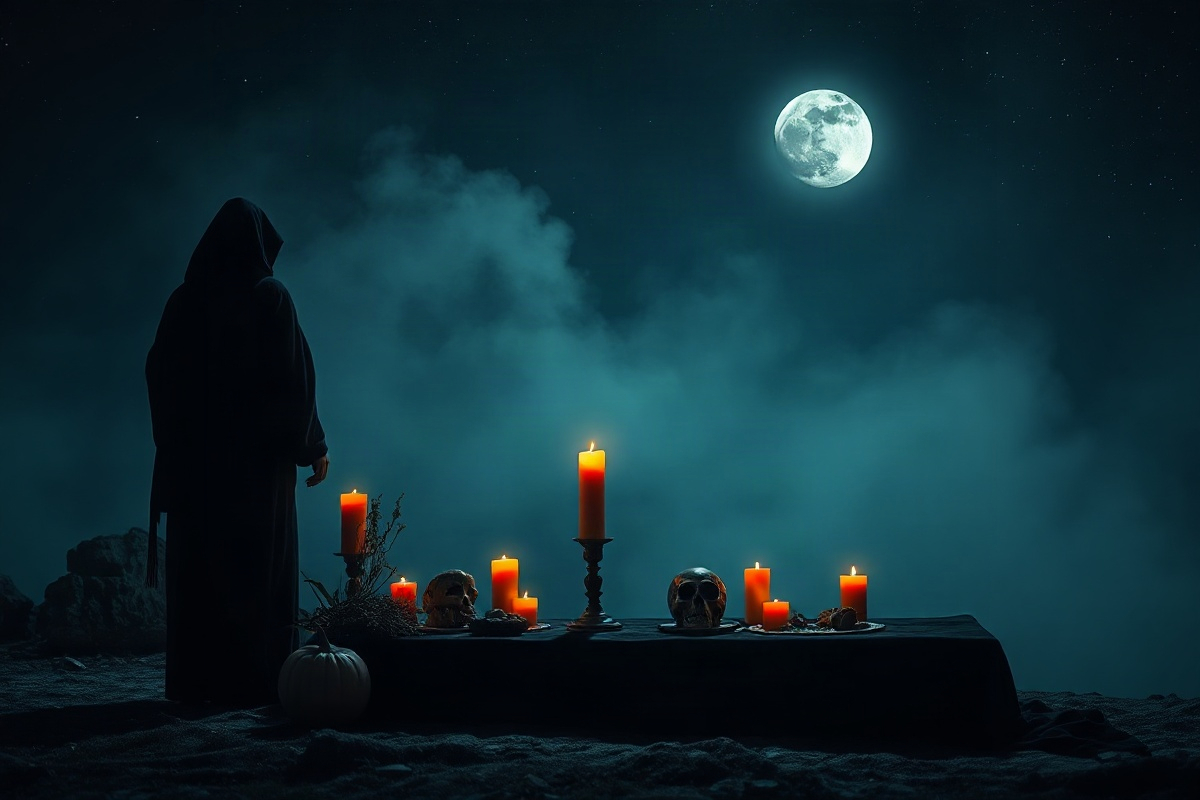 Samhain: The Veil Thins, the Ancestors Call — Wheel of the Year: The 8 Wiccan Sabbats...