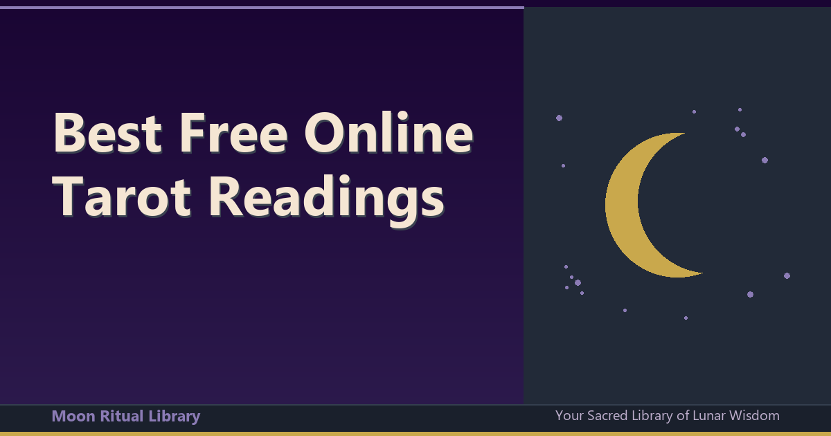Best Free Online Tarot Readings Without Signup in 2024