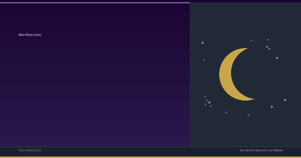 Moon Ritual Library: Your Ultimate Guide to Spiritual Tips and Tricks
