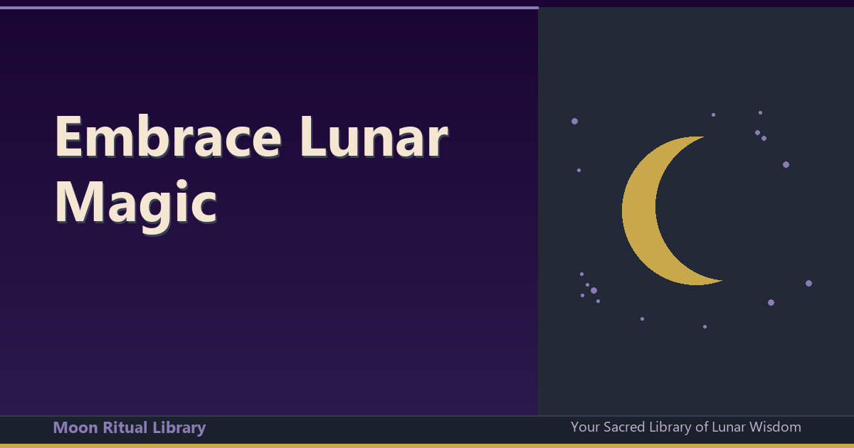 Embrace Lunar Magic: Your Gentle Guide to a Moon Bath Ritual How To