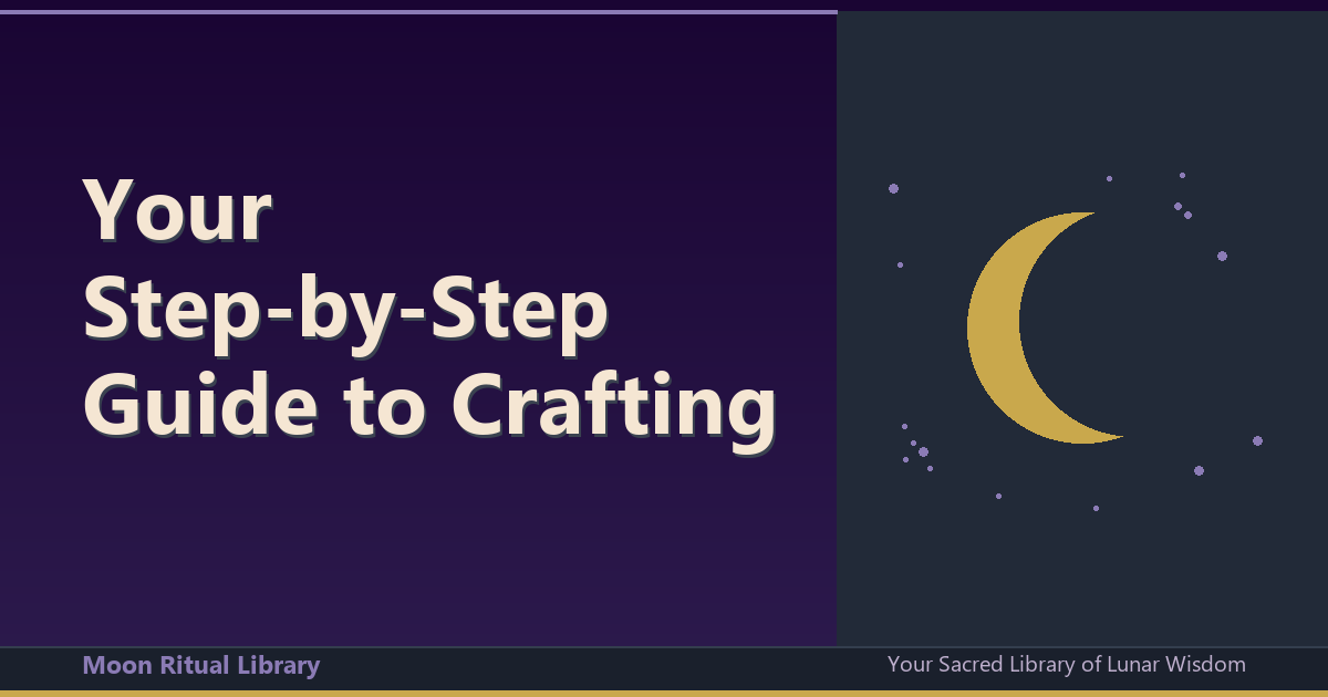Your Step-by-Step Guide to Crafting a Potent New Moon Ritual