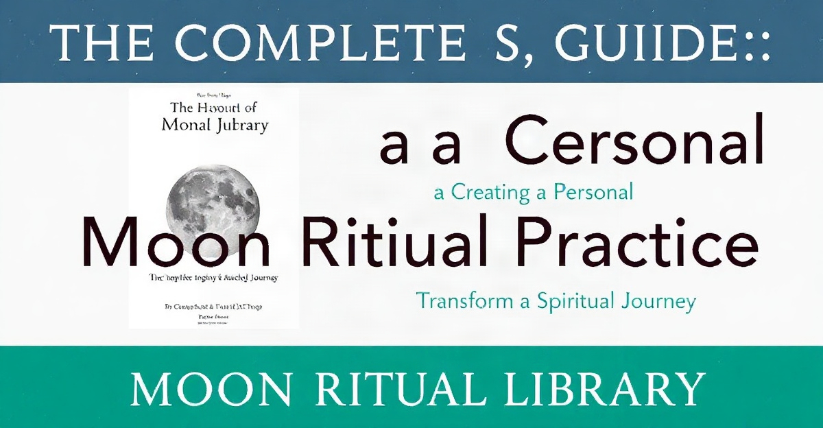 The Complete Guide to Creating a Personal Moon Ritual Practice: Transform Your Spiritual Journey