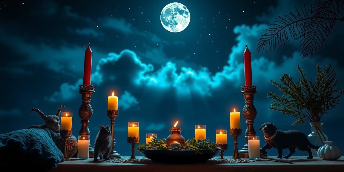 New Moon Intention Spell: A Step-by-Step Ritual to Plant & Amplify Your Deepest Desires — illustrated scene for New Moon Intention Spell: A Step-by-St