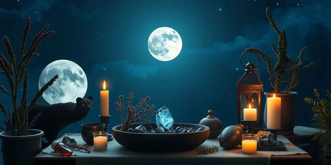 Illustration for The Complete Guide to Creating Your Personal Moon Ritual Practice